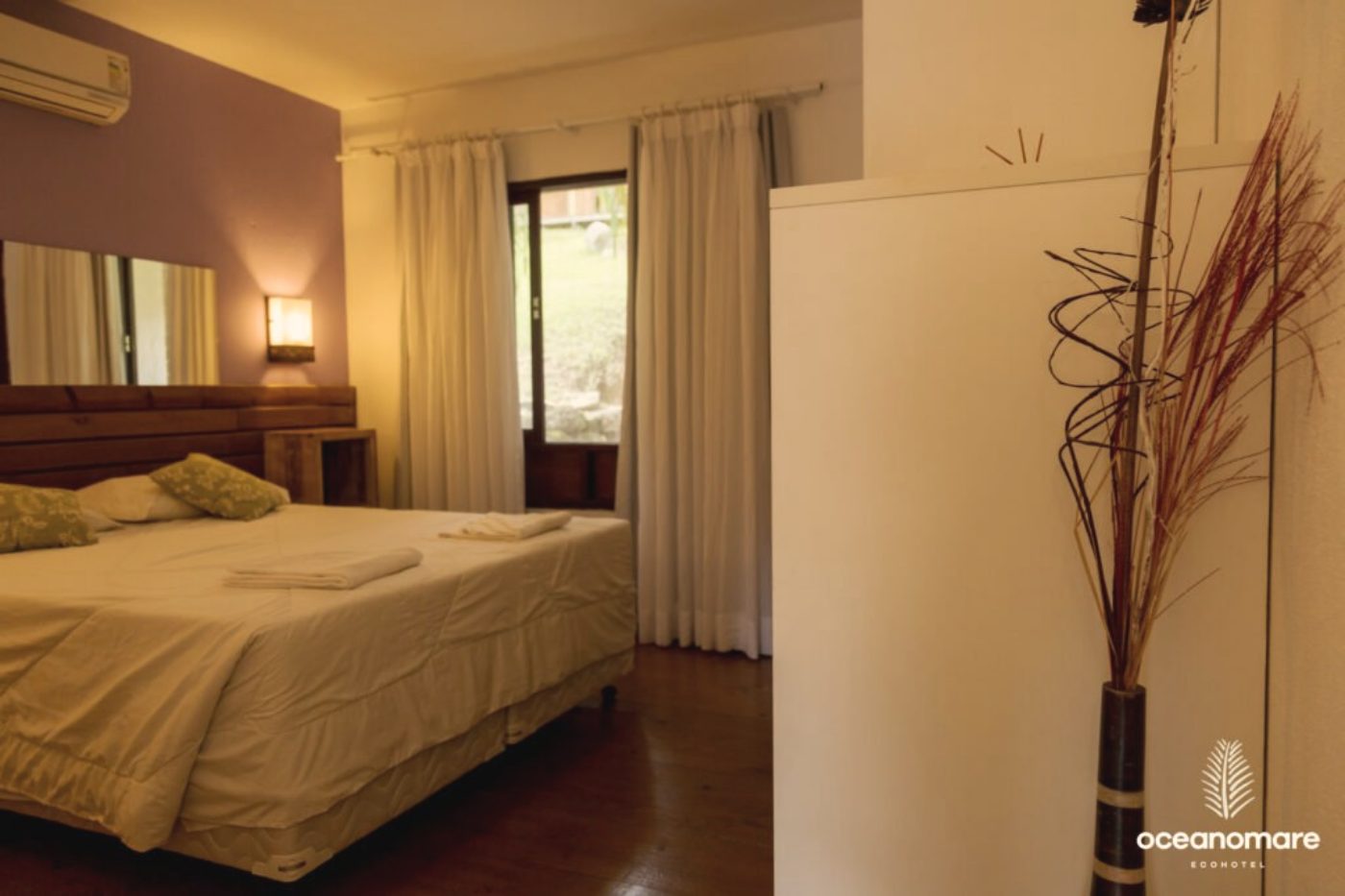 Bedroom inside a chalet